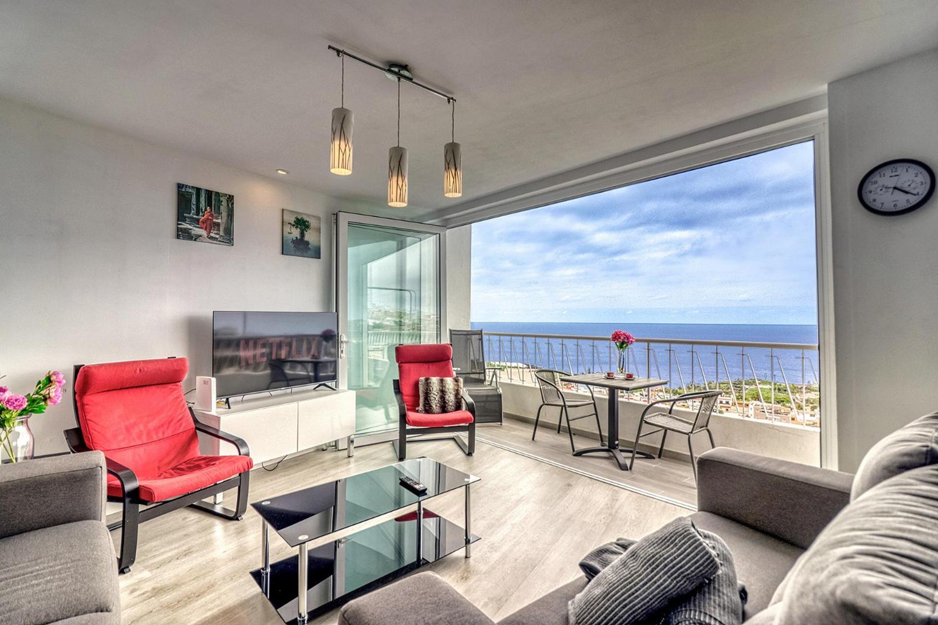 Central Modern Apartment With Private Parking & Ocean View & Coffee Corner Icod De Los Vinos Eksteriør billede