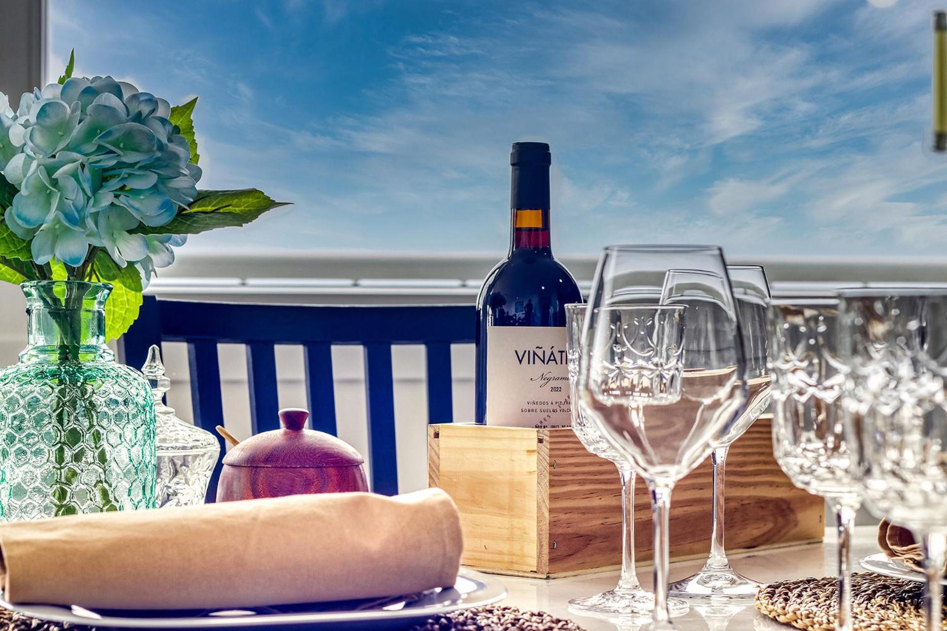 Central Modern Apartment With Private Parking & Ocean View & Coffee Corner Icod De Los Vinos Eksteriør billede
